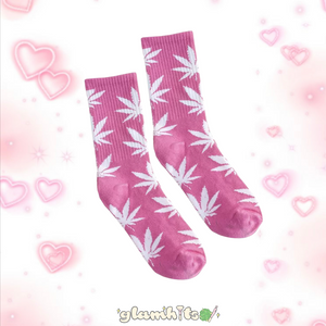 ♡ Highlife Hot Pink Socks ♡